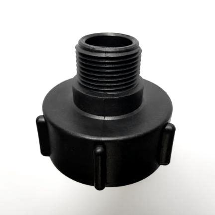 Reducir, adapter ECO PLUS z moškim navojem za IBC cisterno z ventilom fi60. Velikosti 3/4