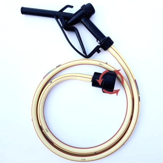 Komplet s ručkom za punjenje tekućine + rotirajući adapter EASY za IBC cisternu - spremnik.