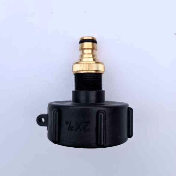 Reducir S60 za IBC cisterno in klik nastavek. Adapter za ventil S60.