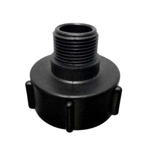 Reducir, adapter ECO PLUS z moškim navojem za IBC cisterno z ventilom fi60. Velikosti 3/4